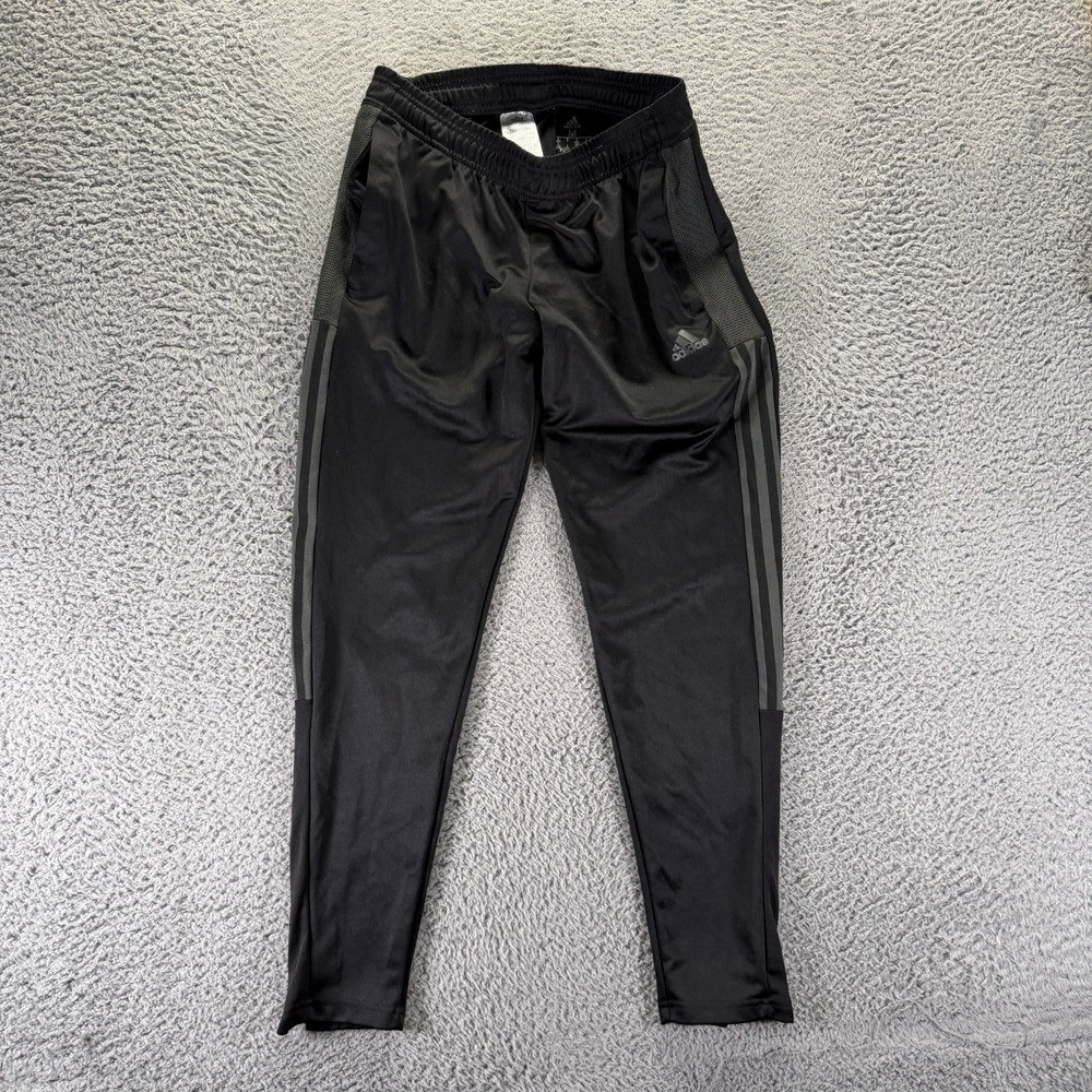 Adidas Primegreen Aeroready Pant Boys M Black Track Tapered Running Performance